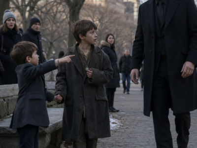Five-Year-Old Luca Pointed at a Barefoot Boy in Central Park and Told His Mafia-Boss Father, “That’s My Brother”—But When Dominic Moretti Learned Who the Child’s Dead Mother Was, the Secret Son He Never Knew Existed Threatened to Tear Open His Marriage and His Most Dangerous Family War