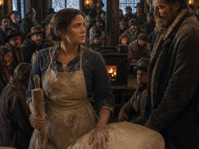 They Mocked Clara Whitmore for Her Size and Said She Could Never Feed a Mountain Lodge—Then a Four-Day Storm Trapped Fifty-Three People Inside, the Flour Began Disappearing, and Ethan Walker Realized the Woman Everyone Had Dismissed Was the Only One Who Could Keep Them Alive