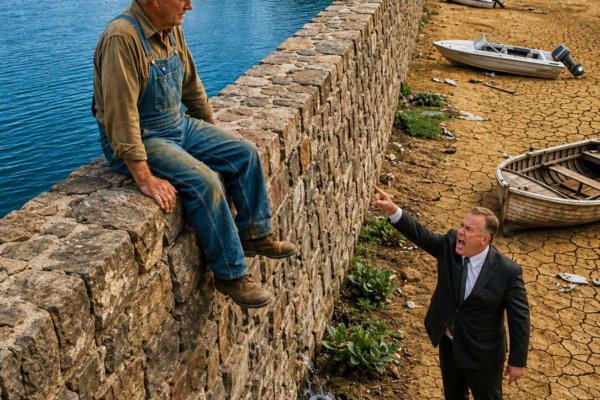 the bank built a $48 million marina around his family’s lake—then the old farmer opened the spillway they never realized he still owned