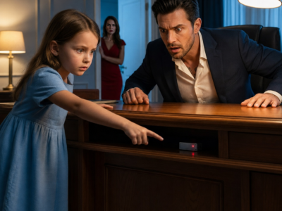 A LITTLE ORPHAN WHISPERED “DON’T TOUCH YOUR PHONE” TO THE CITY’S MOST FEARED MAFIA BOSS—THEN HE FOUND WHAT HIS FIANCÉE HAD HIDDEN BENEATH HIS DESK