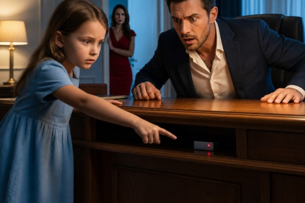 A LITTLE ORPHAN WHISPERED “DON’T TOUCH YOUR PHONE” TO THE CITY’S MOST FEARED MAFIA BOSS—THEN HE FOUND WHAT HIS FIANCÉE HAD HIDDEN BENEATH HIS DESK