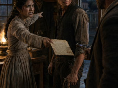After Anisa Watched Four Gunmen Murder Her Parents and Burn Their Ranch, Ben White Took Her Back to Lordsburg to Name Them—But the Young Outlaw Who Had Protected Her on the Trail Was the Brother of the Man Who Ordered the Killing