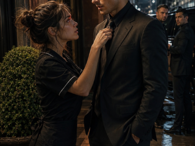 A Poor Waitress Adjusted Chicago’s Most Feared Mafia Boss’s Tie and Whispered “Don’t Get in the Car”—But After Her Warning Exposed Traitors Inside His Own Crew, Marco Learned the Girl He Tried to Lock Away Was the Only Person Who Could See the Betrayal Clearly