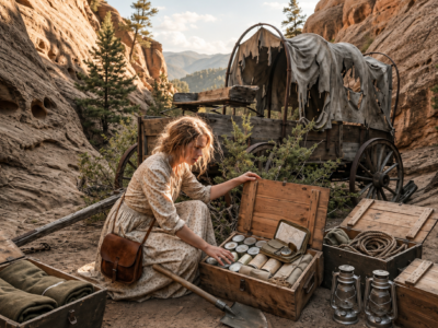 They Left Her Alone in the Mountains—Then She Found a Civil War Secret Hidden Under an Old Hearth