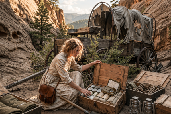 They Left Her Alone in the Mountains—Then She Found a Civil War Secret Hidden Under an Old Hearth