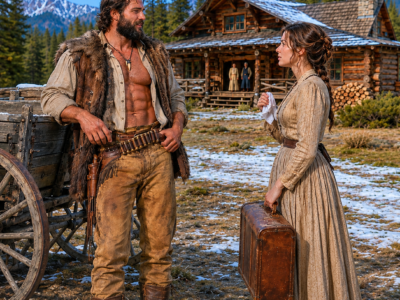 She Was Rejected at the Station… Until a Mountain Man Said, “My Twins Need Someone Like You.”