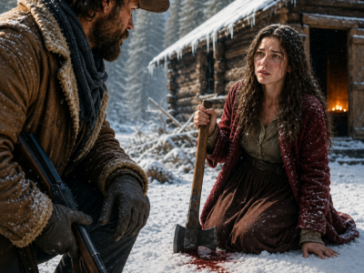 A Mountain Man Saw A Woman Living Alone In An Old Cabin — What He Did That Day Will Amaze You