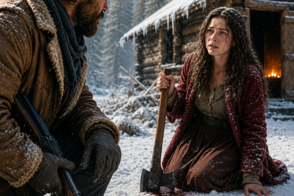 A Mountain Man Saw A Woman Living Alone In An Old Cabin — What He Did That Day Will Amaze You