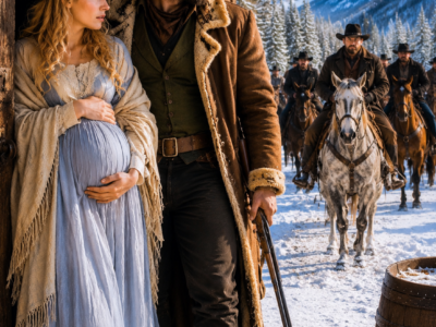 They Said She Was Pregnant — Then the Mountain Man Said, “That Child Is Mine”