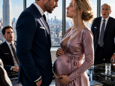 “I came to sign the divorce papers before my mafia-billionaire husband could learn the truth—but the moment Adrian Whitmore saw my eight-month pregnant belly, the entire room went silent. His lawyers froze, my hand shook over the pen, and the man who had once ruled Manhattan with a single glance looked at me like I had just shattered his world. I thought I had escaped him, but I was about to learn that some secrets don’t stay buried when the father is dangerous enough to burn the city down for answers.