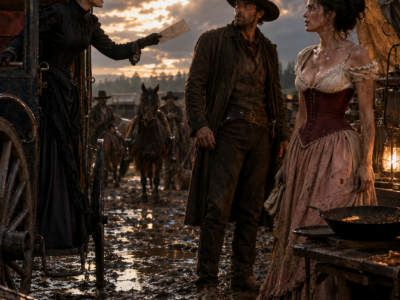 “Widowed at 20, She Cooked for the Cattle Drive — Not Knowing the Trail Boss Was Looking for a Wife