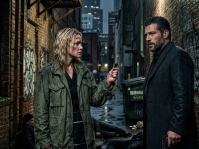 The Ruthless Seattle Mafia Boss Followed the Exhausted Waitress Into a Dead-End Alley, Certain She Needed Saving—Then Naomi Turned on Two Armed Russian Enforcers, Took Their Hidden Drive, and Warned Carmine She Had Known Exactly Who He Was All Along