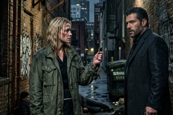The Ruthless Seattle Mafia Boss Followed the Exhausted Waitress Into a Dead-End Alley, Certain She Needed Saving—Then Naomi Turned on Two Armed Russian Enforcers, Took Their Hidden Drive, and Warned Carmine She Had Known Exactly Who He Was All Along