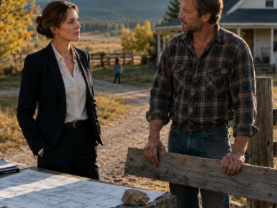 My Father Sent Me to a Widowed Farmer Saying He Needed a Wife, Certain I’d Dismiss Him as a Quiet Man With Dirty Boots—But When I Delivered the Message at His Fence, His Answer Exposed How Little I Understood About Him, My Company, and the Life I Thought I Controlled