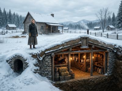They Laughed at Her Farm With No Barn — Until Winter Revealed What She Built Below