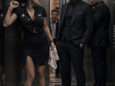 She Ran Barefoot from Her Violent Ex and Dove Into a Private Elevator—Only to Find Chicago’s Most Feared Mafia Boss Inside, Watching Her Bruised Arm Before Quietly Asking the Question No One Else Had Ever Bothered to Ask