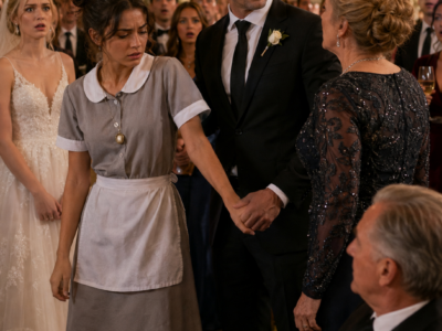 Daniel Stopped His Own Wedding, Refused the Wealthy Bride His Family Chose, and Took His Maid Amara’s Hand Instead—But When His Mother Threatened to Disown Him, His Late Father’s Sealed Letter Was Opened, Revealing Why Amara Had Been Living in Their House Under a False Story