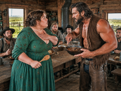 “Who Made This Stew?” the Rancher Demanded—The Frightened Cook Slowly Raised Her Hand