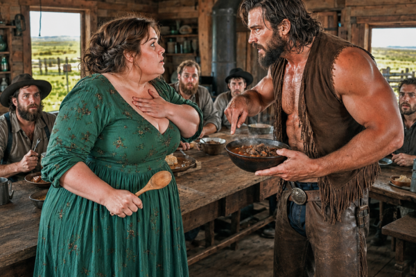 “Who Made This Stew?” the Rancher Demanded—The Frightened Cook Slowly Raised Her Hand