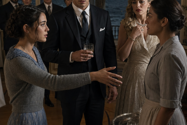 At His Engagement Party, the Mafia Boss’s Traumatized Sister Refused His Perfect Fiancée and Chose Her Nurse Instead—Then She Repeated the Secret Name of a Vermont Facility She Could Never Have Known and Forced Raphael Santoro to Question Every “Kind” Decision Made Behind His Back