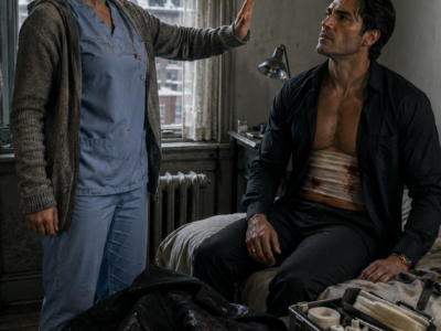 A Poor Night Nurse Found a Bleeding Italian Mafia Boss Freezing in a Snowy Alley and Saved Him in Her Tiny Apartment—By Morning He Refused to Leave Her Unprotected, Until She Forced the Feared Don to Understand That Saving Her Life Did Not Give Him the Right to Take Control of It