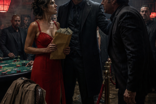 The Mafia Boss Saw His Quiet Maid Leave the Estate in a Red Dress at Midnight—Then Followed Her Into an Illegal Casino, Where Tessa Tried to Bluff a Brutal Loan Shark, and Declan Hayes Discovered the Woman He Had Barely Noticed Could Read Danger, Money, and Powerful Men Better Than Most of His Inner Circle