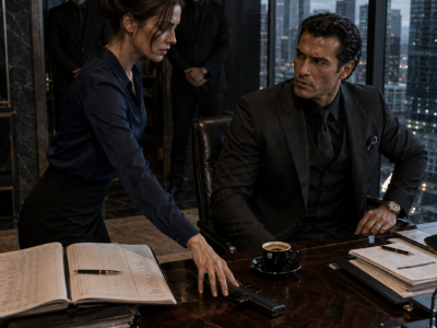The Sicilian Don Fired Seven Secretaries in One Week—Then Clara Hayes Found His Missing Two Million Dollars in Ten Minutes, Moved His Loaded Gun Aside for His Coffee, and Forced Lorenzo Rossi to Learn That the Quiet Woman at His Desk Could Never Be Bought