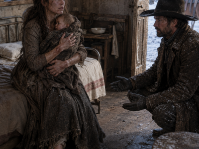 Her Baby Was Crying From Hunger in a Colorado Blizzard When Cowboy Samuel Thornton Found Hannah Half-Frozen Behind an Abandoned Mill—He Wrapped the Child in His Own Coat, Carried Them Toward Silver Creek, and Discovered the Woman Was Running From a Husband Who Refused to Let Her Go