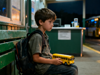 MY DAD TOLD ME TO WAIT AT A BUS STATION – THEN HE NEVER CAME BACK