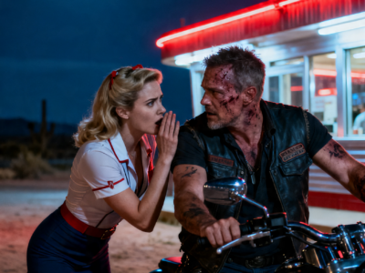 WAITRESS WHISPERED TWO WORDS TO A BIKER AT 3 A.M. – THEN HIS WHOLE CLUB MOVED TO PROTECT HER