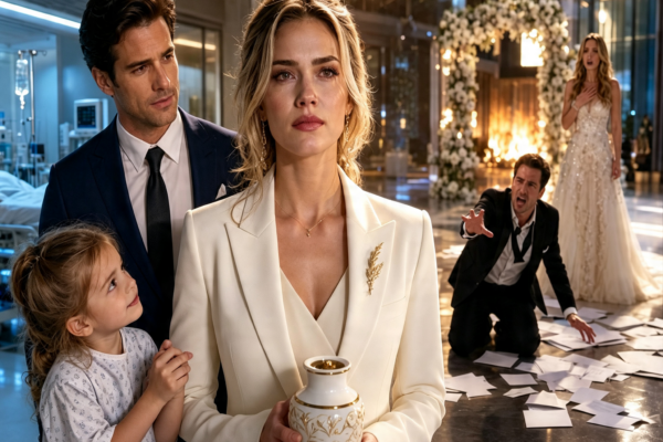 He Abandoned His Poor Girlfriend and Refused to Save Their Dying Daughter—Years Later, She Returned as the Billionaire Heiress Who Controlled His Empire, While the Powerful Man Who Never Left Her Side Finally Claimed Her Heart