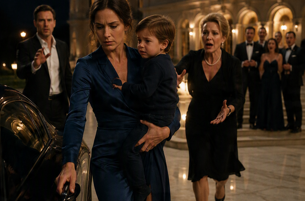 My Husband Ordered Me to Apologize to His Mother or Leave—So I Took Our Son and Drove Away in the Porsche They Thought Was His, While None of Them Realized I Also Owned Their Mansion and Funded the Business Keeping Their Entire Family Afloat