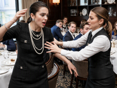 No One Could Control the Billionaire’s Cruel, Untouchable Daughter—Until a Fearless Waitress Defied Her in Public, Exposed the Dark Secret Her Ruthless Father Had Buried for Ten Years, and Became the One Woman Powerful Enough to Change Them Both