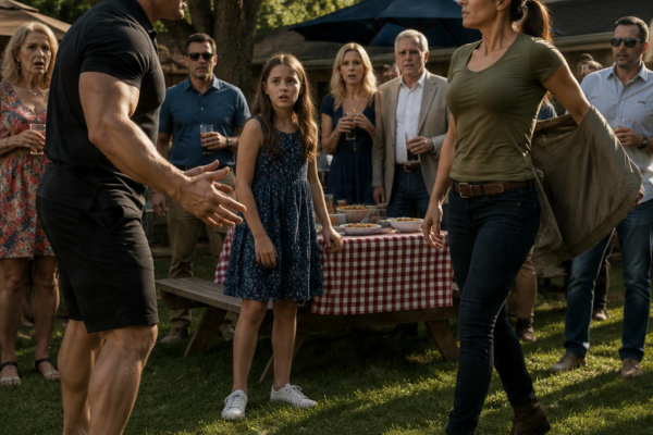 My Brother-in-Law Threatened to Break My Arm in Front of My Daughter—Then He Threw MMA Gloves at My Feet, Not Knowing the Quiet “Desk Soldier” He Chose to Humiliate Was a Combat Veteran and Special Operations Major