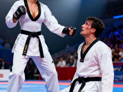 A TAEKWONDO CHAMPION MOCKED A SINGLE DAD IN FRONT OF HIS DAUGHTER – THEN HIS OLD SOLDIER INSTINCTS TOOK OVER