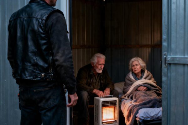 HE CAME HOME AS A HELLS ANGELS LEADER AND FOUND HIS PARENTS LIVING IN A STORAGE SHED