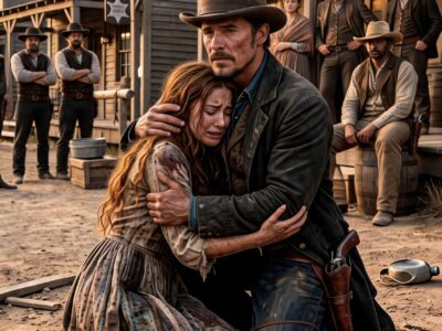 A Cowboy Paid $300 To Set Me Free When No One Else Would—But The Moment He Saw The Locket Around My Neck, His Kindness Turned To Shock As He Accused Me Of Knowing His Dead Wife. With Fear, Grief, And Secrets Between Us, Would You Have Trusted Him Enough To Stay?