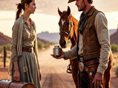 “I’m Lost,” the Widow Said—The Cowboy Pointed Toward Town and Said, “Then First We Find You a Map.”