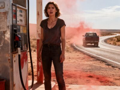 MY HUSBAND LEFT ME ALONE IN THE DESERT LAUGHING – FIVE YEARS LATER HE FOUND ME WITH ANOTHER MAN BEHIND ME