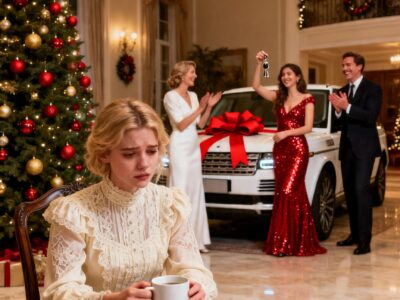 My Parents Gave My Sister a $117,000 Lexus on Christmas Morning While I Got a Plain White Mug—But When I Left Three Envelopes on Their Dining Room Table, My Golden Sister Drove Back Before Dawn Begging Them to Read Mine First…