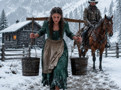 Barefoot in a blizzard, she carried water for her day until one rancher changed everything