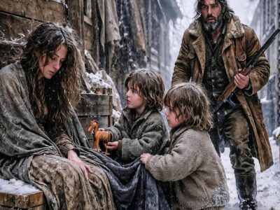 “Can She Stay With Us?” the Twins Asked—Their Father Answered, “For Tonight. After That, She Decides Where She Lives.”