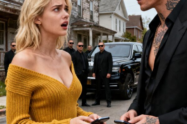 SHE TEXTED THE MAFIA BOSS BY MISTAKE – MINUTES LATER, BLACK CARS SURROUNDED HER HOUSE
