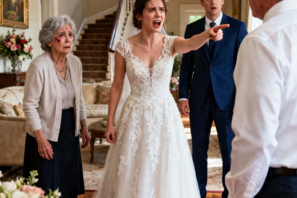On My Wedding Night, I Saw My Father-in-Law Beat My Mother-in-Law—When I Tried to Help Her, My Husband Slapped Me, So I Broke Three of His Fingers. By Sunrise, His Family Was Threatening Me…