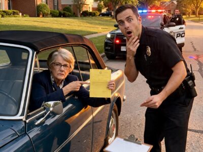 I Gave A Speeding Ticket To The Woman Who Wrote The Law