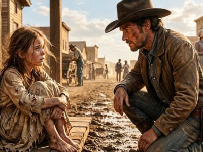 Everyone Walked Past the Crying Little Girl…Until One Cowboy Stopped
