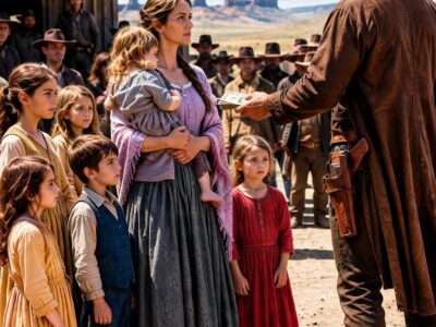 He Bought a Mother of 7 for $300… But What She Did Next Shook the Whole West