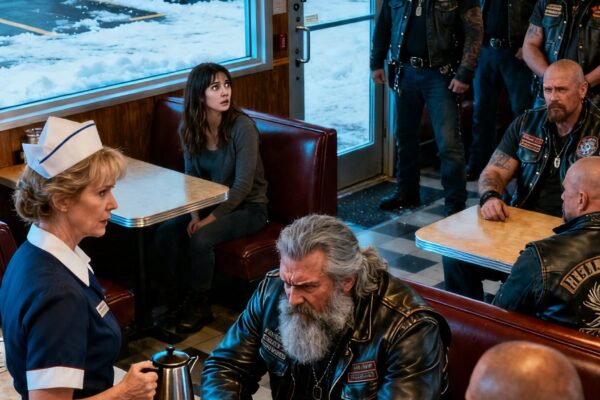 I HADN’T EATEN IN DAYS WHEN I RAN INTO A DINER – THEN 14 HELLS ANGELS SAW THE SUV FOLLOWING ME