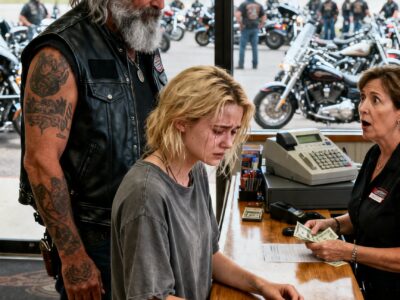 I GAVE MY LAST $8 TO A BLEEDING BIKER – THEN 340 HELLS ANGELS SHOOK MY STREET WITH A GIFT I NEVER SAW COMING