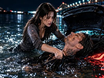 THE HOMELESS NURSING STUDENT DRAGGED THE MAFIA KING FROM A SINKING CAR—THEN HE PUT HIS EMPIRE BETWEEN HER AND THE MEN WHO STOLE HER LIFE